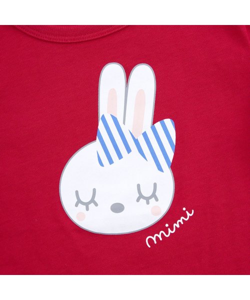KP(ケーピー)/KP(ケーピー)mimiちゃんバックロゴ半袖Tシャツ80～130/img24