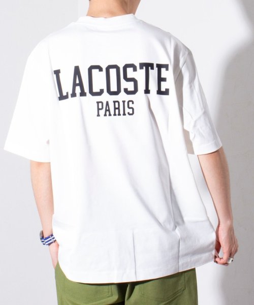 GLOSTER(GLOSTER)/【LACOSTE/ラコステ】バックプリント クルーネックTシャツ ワンポイントロゴ/img10