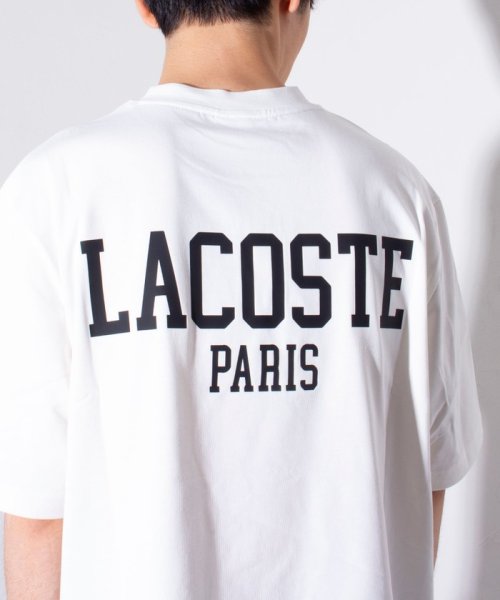 GLOSTER(GLOSTER)/【LACOSTE/ラコステ】バックプリント クルーネックTシャツ ワンポイントロゴ/img12