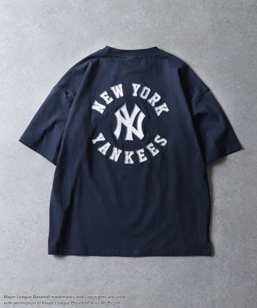 ZIP FIVE(ジップファイブ)/MLB バックサークル半袖Tシャツ/img05