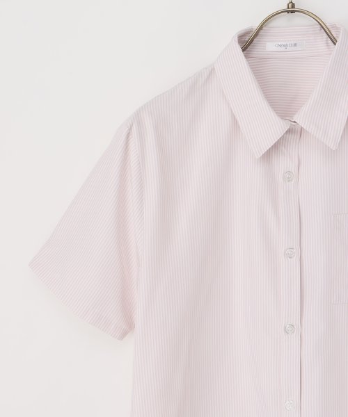 Honeys(ハニーズ)/半袖レギュラーシャツ トップス シャツ カッターシャツ 大きいサイズ オフィス /img20