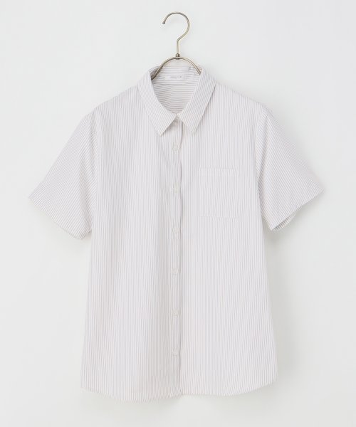 Honeys(ハニーズ)/半袖レギュラーシャツ トップス シャツ カッターシャツ 大きいサイズ オフィス /img21