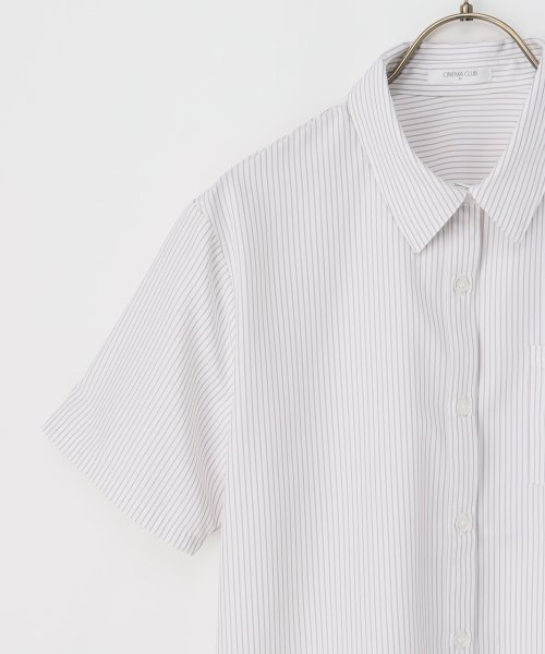 Honeys(ハニーズ)/半袖レギュラーシャツ トップス シャツ カッターシャツ 大きいサイズ オフィス /img22