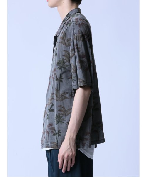 semanticdesign(セマンティックデザイン)/ユニバーサルスタイルウェア/UNIVERSAL STYLE WEAR Over dye shirt メンズ シャツ カジュアル トップス インナー 半袖 ギフト/img06