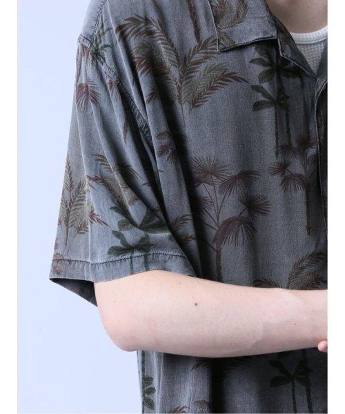 semanticdesign(セマンティックデザイン)/ユニバーサルスタイルウェア/UNIVERSAL STYLE WEAR Over dye shirt メンズ シャツ カジュアル トップス インナー 半袖 ギフト/img09