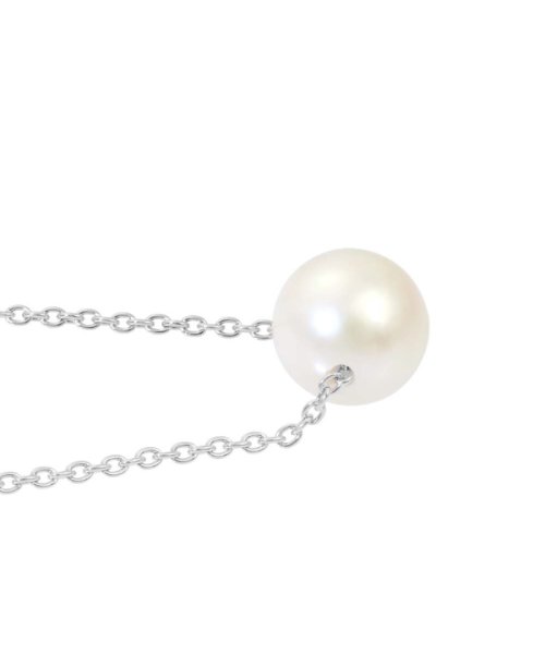 JEWELRY SELECTION(ジュエリーセレクション)/胸元をエレガントに飾る　あこや本真珠　7.5〜8mm　一粒スルーネックレス/img01