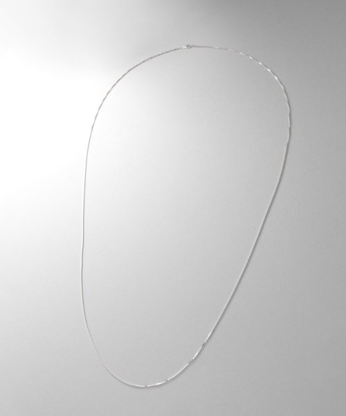 COCOSHNIK ONHITSCH(ココシュニック　オンキッチュ)/シルバー デザインチェーン ベネチアンネックレス（90cm）/img04