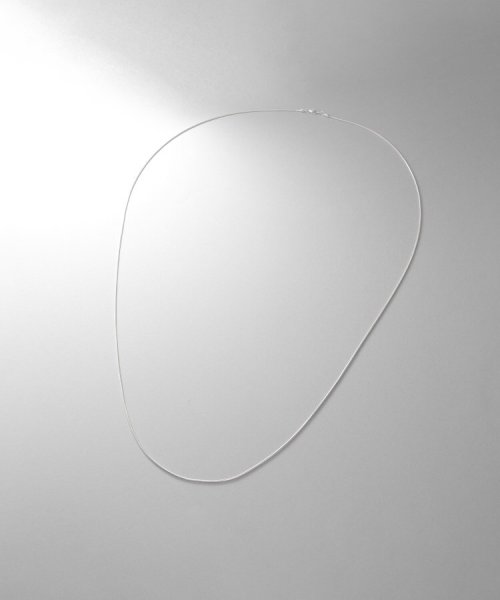 COCOSHNIK ONHITSCH(ココシュニック　オンキッチュ)/シルバー デザインチェーン スネークネックレス（90cm）/img04