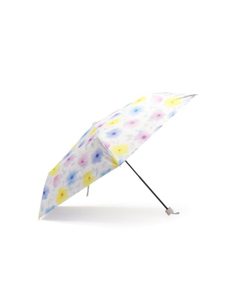nifty colors(ニフティカラーズ)/ニフティカラーズ 傘 折りたたみ傘 軽量 レディース 晴雨兼用 nifty colors 日傘 完全遮光 花柄 遮光シアフラワースレンダーミニ 2416/img08