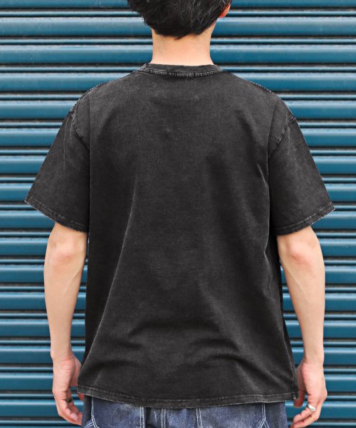 LUXSTYLE(ラグスタイル)/グラフィックプリント半袖Tシャツ/Tシャツ 半袖 メンズ レディース グラフィック プリント 春 夏 ヴィンテージ風/img01
