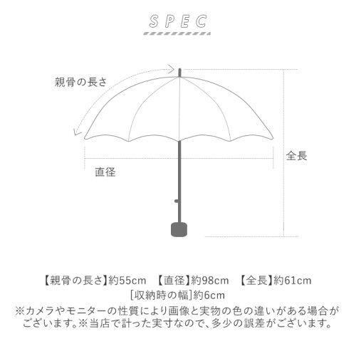 BACKYARD FAMILY(バックヤードファミリー)/日傘 折りたたみ 晴雨兼用 レディース メンズ aypl210/img15