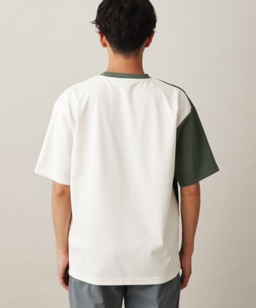 THE SHOP TK(ザ　ショップ　ティーケー)/ポンチパネル半袖Tシャツ/img03