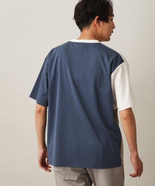 THE SHOP TK(ザ　ショップ　ティーケー)/ポンチパネル半袖Tシャツ/img07