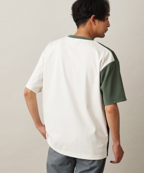 THE SHOP TK(ザ　ショップ　ティーケー)/ポンチパネル半袖Tシャツ/img15