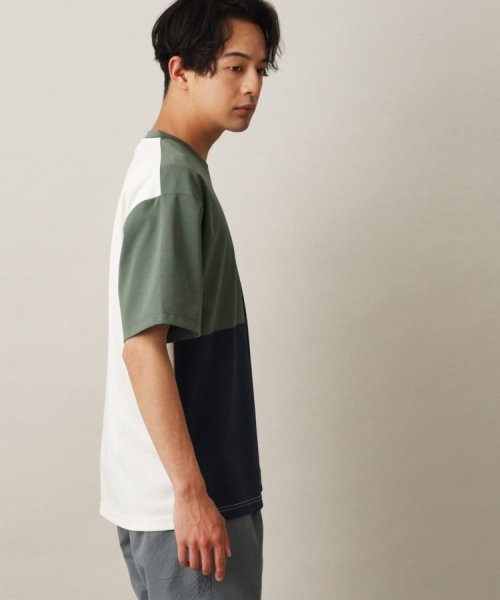 THE SHOP TK(ザ　ショップ　ティーケー)/ポンチパネル半袖Tシャツ/img16