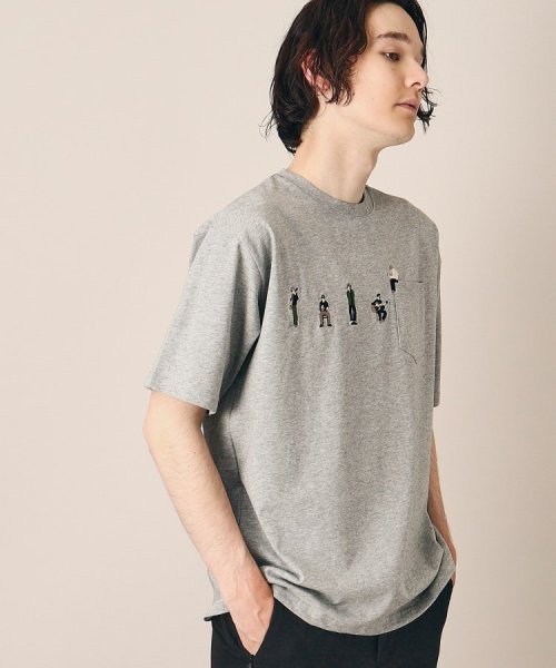 Dessin(デッサン)/【ユニセックス】ピープル刺繍Tシャツ/img09