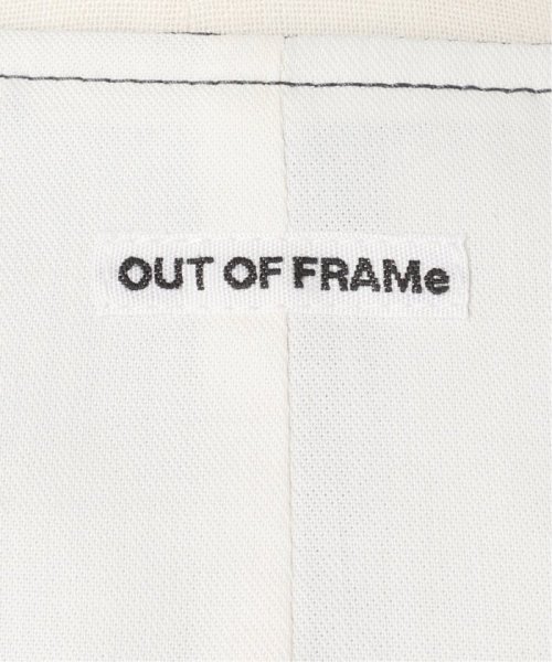 OUT OF FRAMe デニムドッキングミニベスト OUT OF FRAMe FRAMeWORK