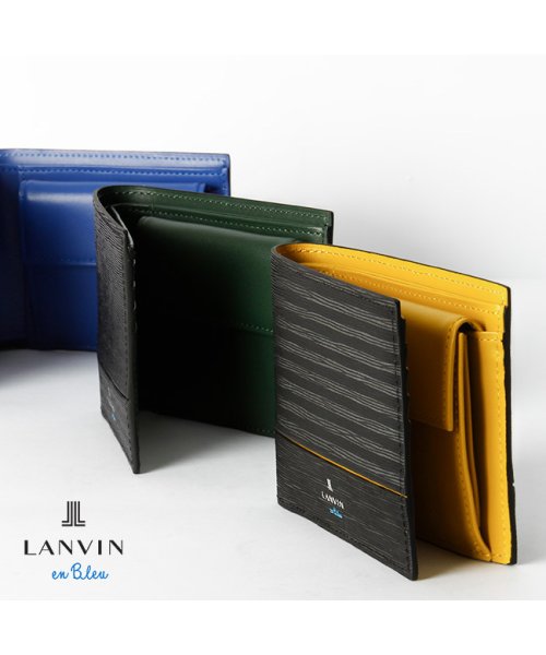 LANVIN(ランバン)/ランバンオンブルー 財布 二つ折り財布 メンズ ブランド レザー 本革 LANVIN en Bleu 516604/img15