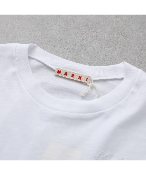 MARNI(マルニ)/MARNI KIDS 五分袖 Tシャツ M01026 M00HZ ロゴ刺繍/img12