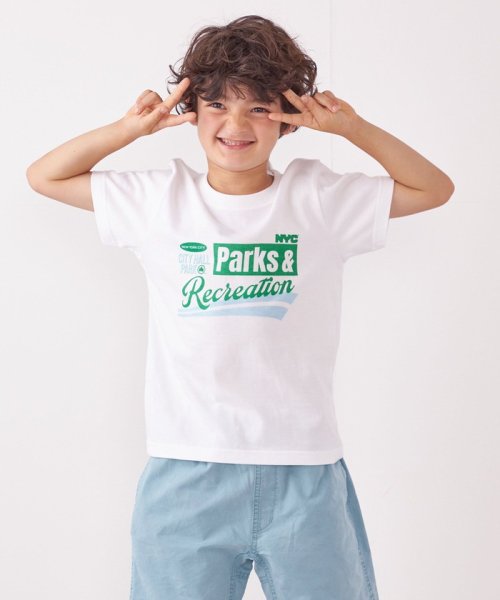 SHIPS any WOMEN(シップス　エニィ　ウィメン)/【SHIPS any別注】G.R.S: NYC PARKS プリント Tシャツ<KIDS>/img03