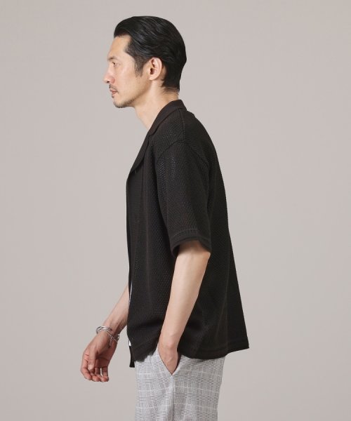 TAKEO KIKUCHI(タケオキクチ)/【夏の軽羽織】スポンディッシュ サマーニットシャツ/img04