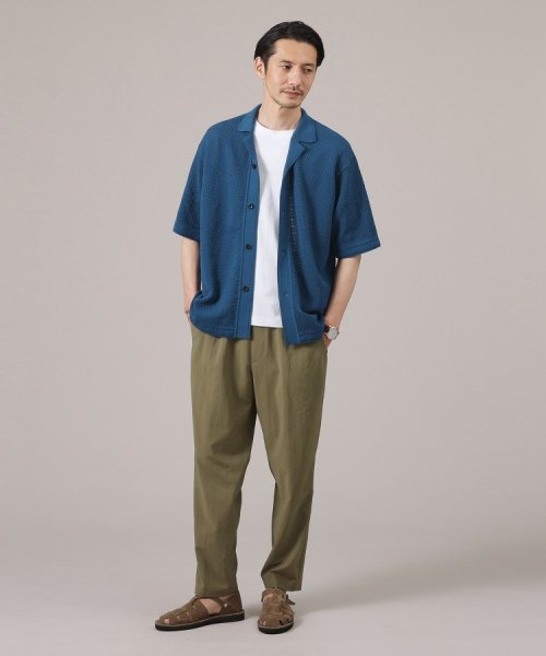 TAKEO KIKUCHI(タケオキクチ)/【夏の軽羽織】スポンディッシュ サマーニットシャツ/img26