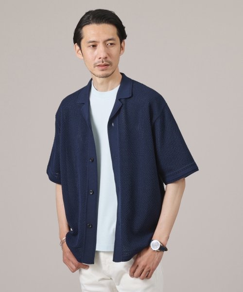 TAKEO KIKUCHI(タケオキクチ)/【夏の軽羽織】スポンディッシュ サマーニットシャツ/img36