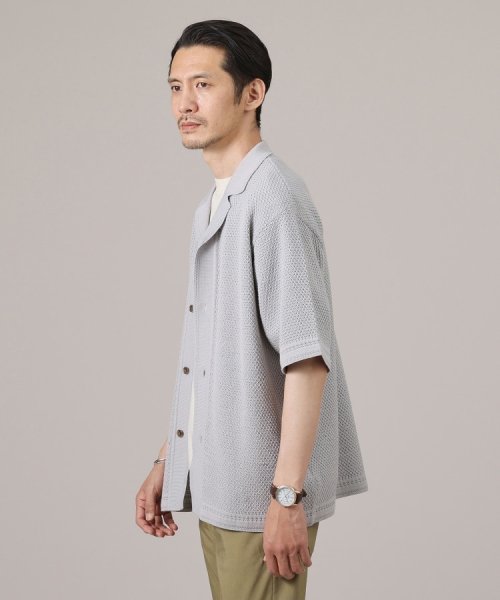 TAKEO KIKUCHI(タケオキクチ)/【夏の軽羽織】スポンディッシュ サマーニットシャツ/img38