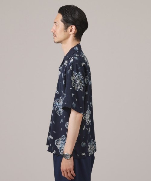 TAKEO KIKUCHI(タケオキクチ)/【ペイズリー紋】オープンカラーシャツ/img15