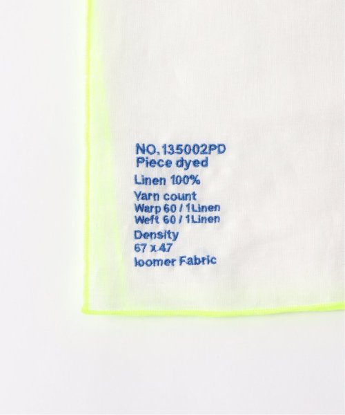 EDIFICE(エディフィス)/LOOMER (ルーマー) Embroidery Cloth－Big LM124－LC049/img04