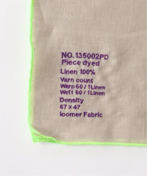 EDIFICE(エディフィス)/LOOMER (ルーマー) Embroidery Cloth－Big LM124－LC049/img05