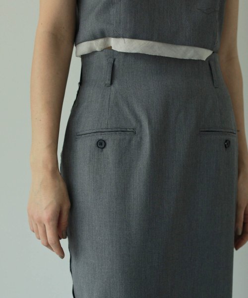 CANAL JEAN(キャナルジーン)/anuke(アンヌーク) "Twill Pocket Skirt"ツイルポケットスカート/62410803/img02