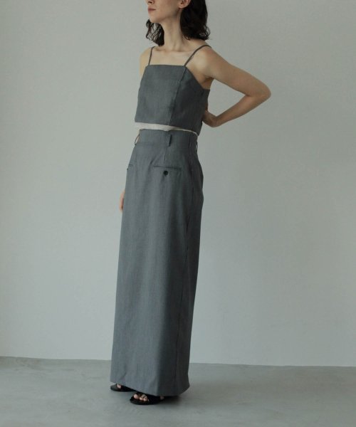 CANAL JEAN(キャナルジーン)/anuke(アンヌーク) "Twill Pocket Skirt"ツイルポケットスカート/62410803/img04