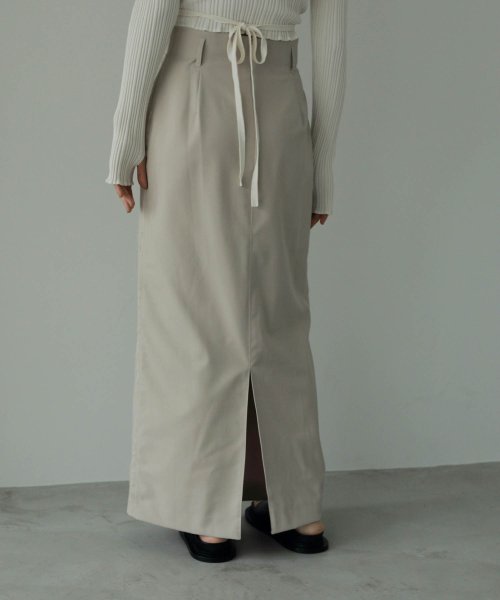 CANAL JEAN(キャナルジーン)/anuke(アンヌーク) "Twill Pocket Skirt"ツイルポケットスカート/62410803/img06