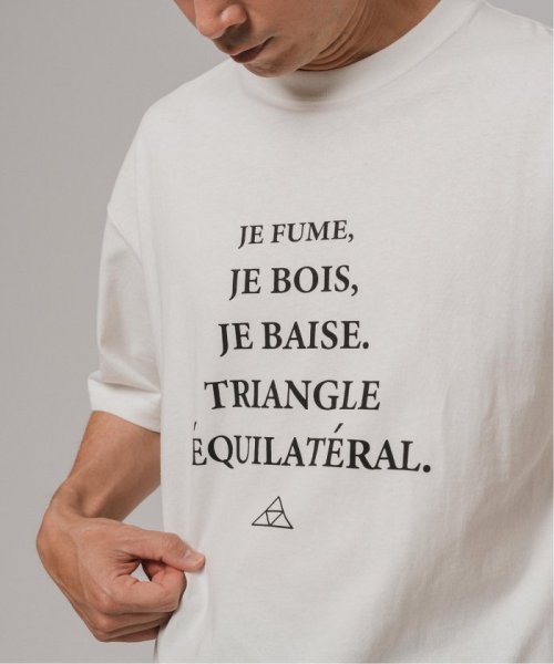 EDIFICE(エディフィス)/MESSAGE フレンチプリント Tシャツ/img14