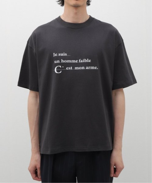 EDIFICE(エディフィス)/MESSAGE フレンチプリント Tシャツ/img16
