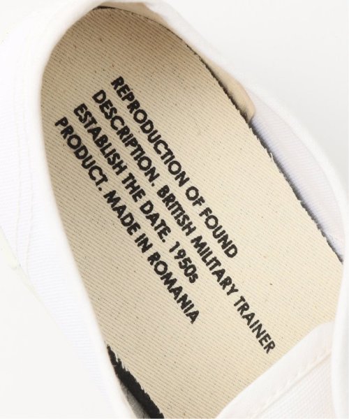 REPRODUCTION OF FOUND 別注 ブリティッシュ ミリタリー トレーナー 1950 REPRODUCTION OF FOUND