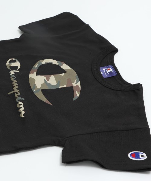 チャンピオン〉迷彩ロゴ半袖Tシャツ(506031172) | チャンピオン  