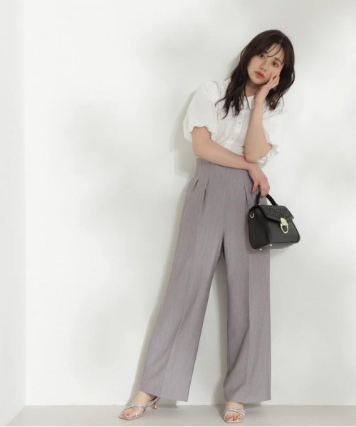 ベアペプラムパンツセットアップ 