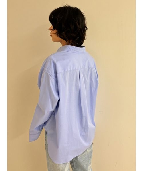 Mila Owen(ミラオーウェン)/2サイズ袖スリット釦ダウンシャツ【手洗い可能】/img33