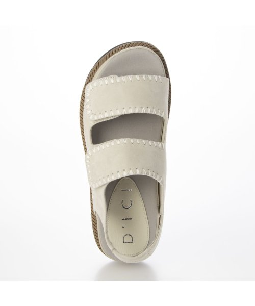 ベルクロフラットサンダル 