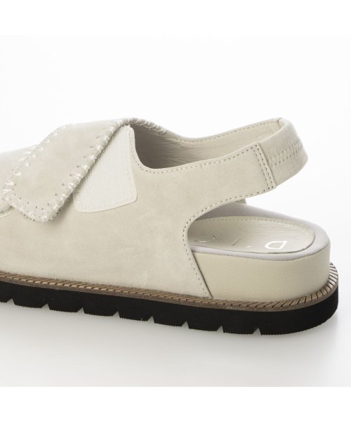 ベルクロフラットサンダル 