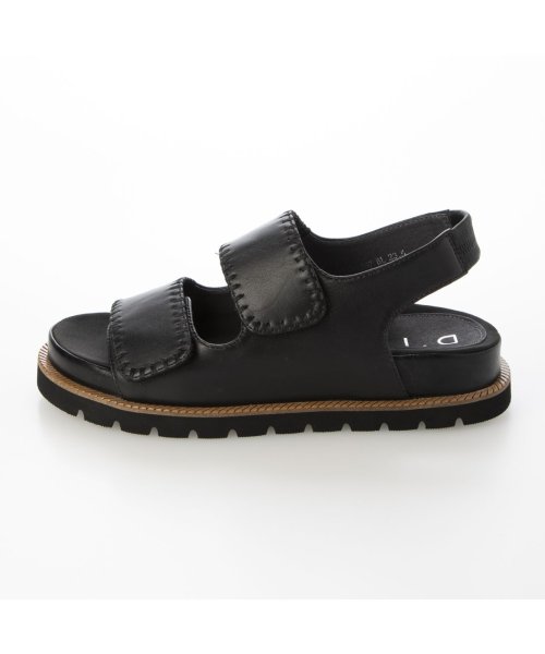 ベルクロフラットサンダル 