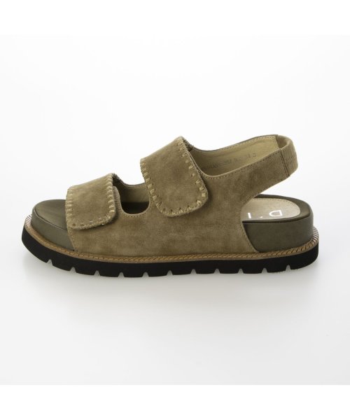 ベルクロフラットサンダル 