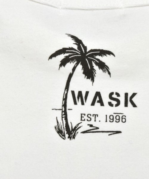 WASK(ワスク)/【速乾】水彩SUMMERプリント天竺Tシャツ(100~160cm)/img14