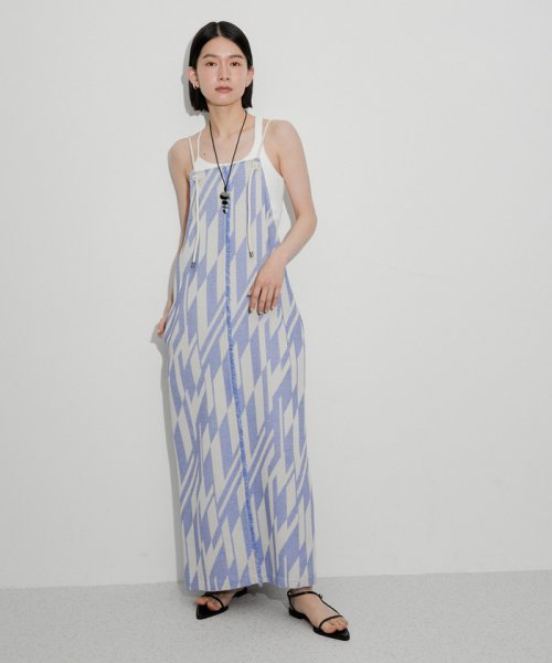 ジャガードキャミワンピース ET size