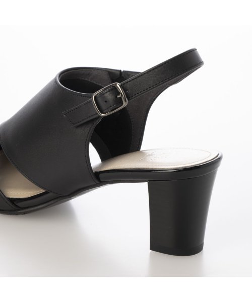 バックストラップサンダル 本革 ステアスムース