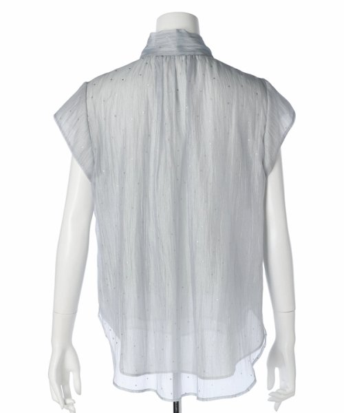 プチラメドット半袖ブラウス トップス シャツ・ブラウス Q1395384379(10725円)