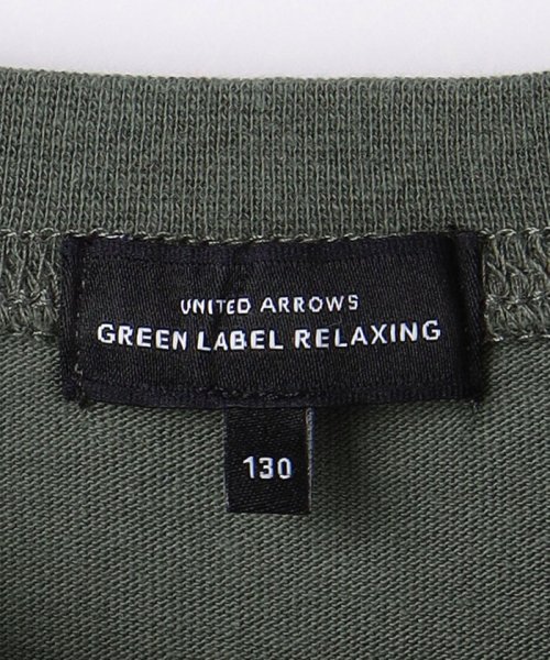 green label relaxing （Kids）(グリーンレーベルリラクシング（キッズ）)/ミニポケット ラインスリーブ Tシャツ 100cm－130cm/img17