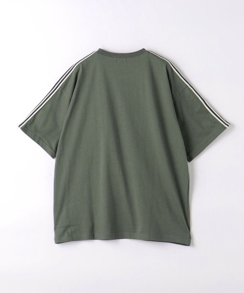 green label relaxing （Kids）(グリーンレーベルリラクシング（キッズ）)/ミニポケット ラインスリーブ Tシャツ 140cm－160cm/img10